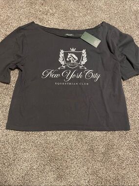 Wild fable cropped tee